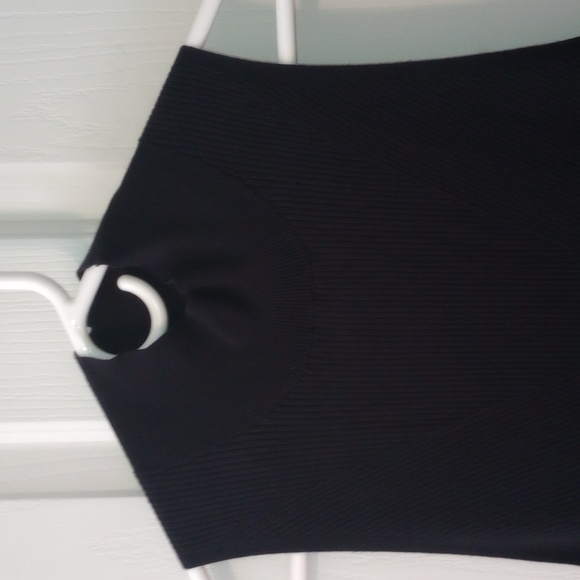 ANTHROPOLOGIE BLACK MIDI DRESS - Picture 3 of 8